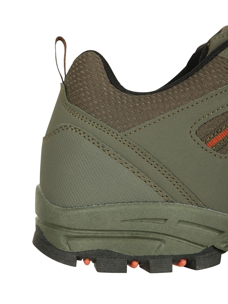 Mountain Warehouse Green McLeod Mens Outdoor Wide-Fit Walking Shoes - Image 7 of 7