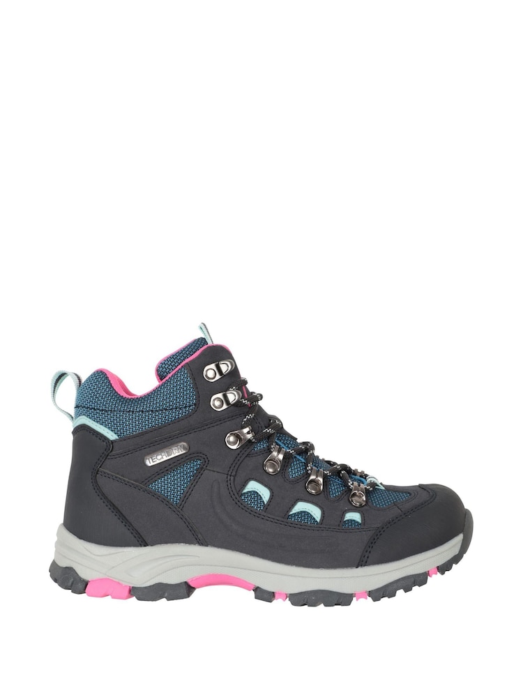 Mountain Warehouse Blue Adventurer Kids Waterproof Boots - Image 1 of 5 Mountain Warehouse Blue Adventurer Kids Waterproof Boots - Image 1 of 5