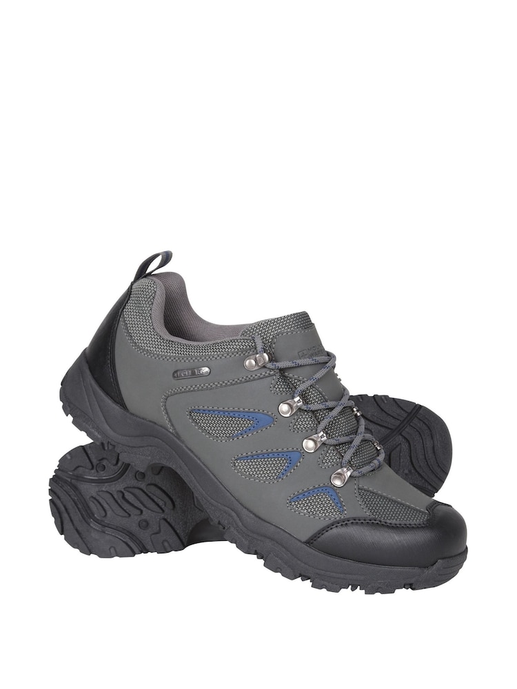 Mountain Warehouse Grey Adventurer Waterproof Walking Shoes - Image 1 of 6