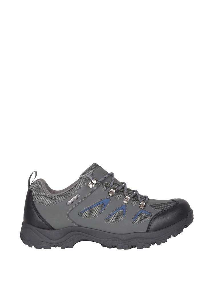 Mountain Warehouse Grey Adventurer Waterproof Walking Shoes - Image 2 of 6