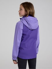 Mountain Warehouse Purple Torrent II Kids Waterproof Jacket - Image 3 of 4