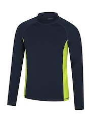 Mountain Warehouse Blue Long Sleeve Rash Vest - Image 2 of 5