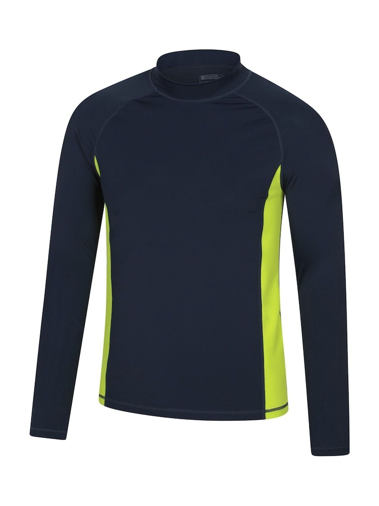 Mountain Warehouse Blue Long Sleeve Rash Vest - Image 2 of 5