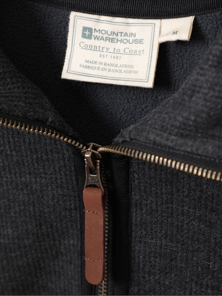 Mountain Warehouse Grey Beta Contrast Zip-Neck Sweat Shirt - Image 8 of 8 Mountain Warehouse Grey Beta Contrast Zip-Neck Sweat Shirt - Image 8 of 8