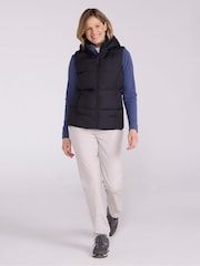 Mountain Warehouse Black Astral II Water-Resistant Padded Gilet - Image 3 of 4