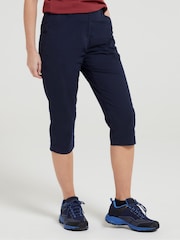 Mountain Warehouse Blue Coastal Stretch Capris Trousers - Image 3 of 10