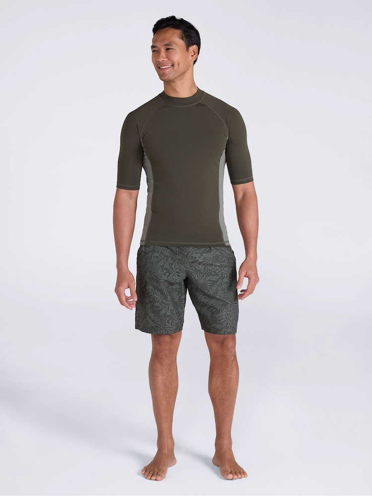 Mountain Warehouse Khaki Green UV Rash Vest - Image 2 of 4