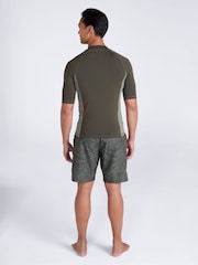 Mountain Warehouse Khaki Green UV Rash Vest - Image 4 of 4
