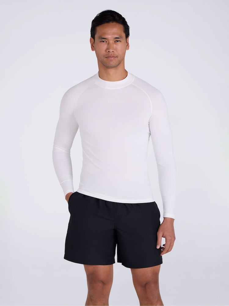 白色 - Mountain Warehouse 長袖防曬背心 - 圖片 1/8