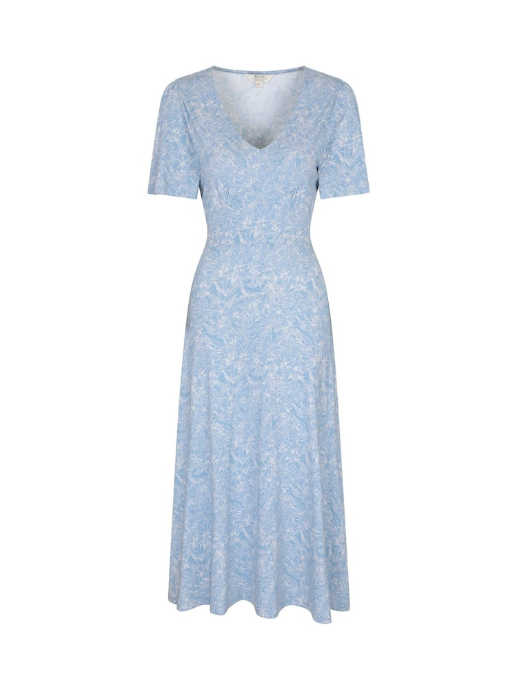 Mountain Warehouse Blue Como Printed Tea Dress - Image 1 of 4