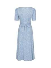 Mountain Warehouse Blue Como Printed Tea Dress - Image 3 of 4