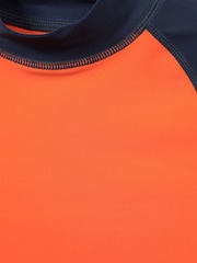 Mountain Warehouse Orange Long Sleeve Rash Vest - Image 4 of 4