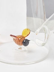 Oliver Bonas Clear Bee Watering Can Glass - Image 4 of 4