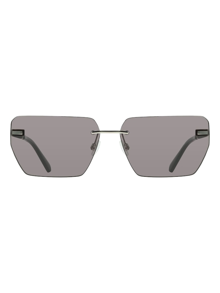 Calvin Klein Jeans Silver Tone Ckj25207S Sunglasses - Image 1 of 5