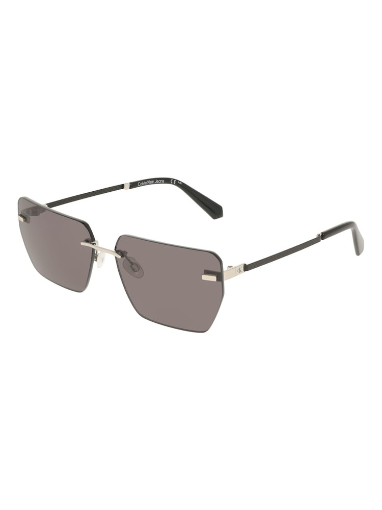 Calvin Klein Jeans Silver Tone Ckj25207S Sunglasses - Image 2 of 5