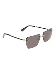 Calvin Klein Jeans Silver Tone Ckj25207S Sunglasses - Image 3 of 5