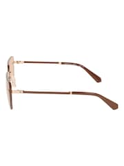 Calvin Klein Jeans Brown Ckj25207S Sunglasses - Image 4 of 5