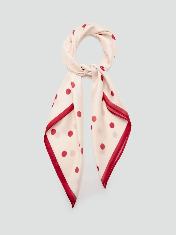 Mango Red Satin Scarf - Image 1 of 3
