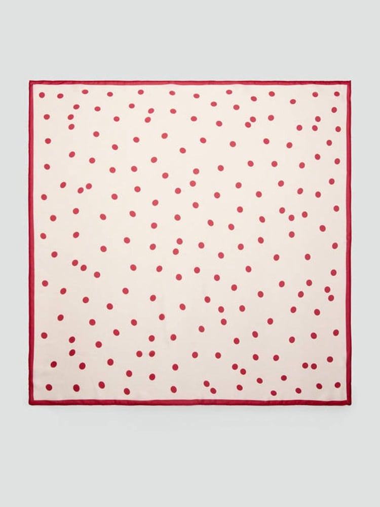 Mango Red Satin Scarf - Image 2 of 3