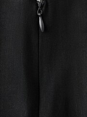 Mango Grey Linen Blend Skirt - Image 6 of 7