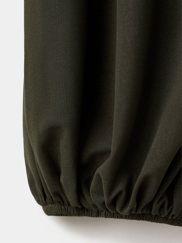 Mango Green Balloon Trousers - Image 7 of 7