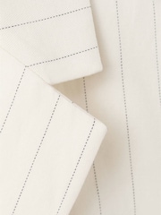 Mango Cream Short Sleeve Suit Jacket - Image 6 of 7