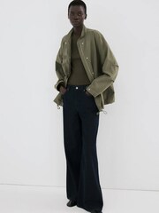 Mango Green Utility Pocket Jacket - Image 1 of 7