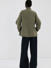Mango Green Utility Pocket Jacket - Image 2 of 7