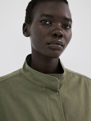 Mango Green Utility Pocket Jacket - Image 4 of 7