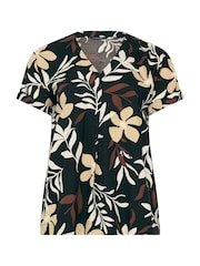 Evans Black Pleated Swing Top - Image 5 of 5