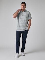 Callaway Golf Grey Jacquard Polo Shirt - Image 3 of 6