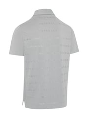 Callaway Golf Grey Jacquard Polo Shirt - Image 6 of 6