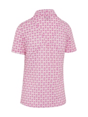 Callaway Golf Deco Geo Print Mesh Insert Polo Shirt - Bild 6 von 6