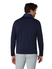 Callaway Golf Blue Odyssey Block Polo Printed Pullover Jumper - Image 2 of 6
