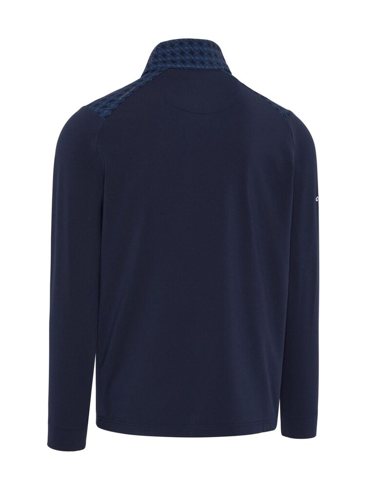 Callaway Golf Blue Odyssey Block Polo Printed Pullover Jumper - Image 6 of 6