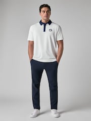 Callaway Golf White Graphic Polo Shirt - Image 1 of 6