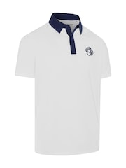 Callaway Golf White Graphic Polo Shirt - Image 5 of 6