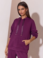 Morado - Lipsy Hoodie with Modal - Imagen 3 de 5