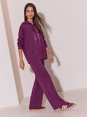 Morado - Lipsy Hoodie with Modal - Imagen 4 de 5