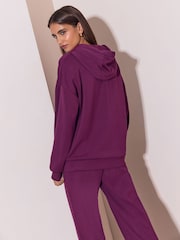 Morado - Lipsy Hoodie with Modal - Imagen 5 de 5