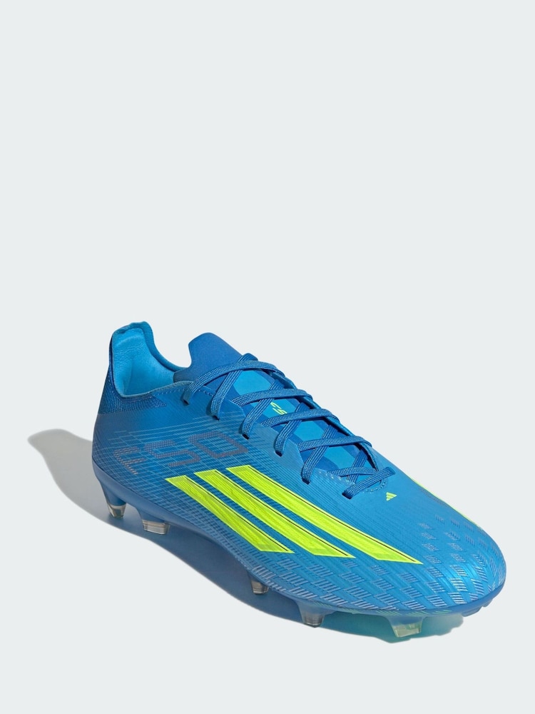 adidas Blue F50 Pro Firm Ground Football Boots - Image 1 of 4 adidas Blue F50 Pro Firm Ground Football Boots - Image 1 of 4