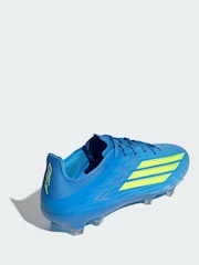 adidas Blue F50 Pro Firm Ground Football Boots - Image 2 of 4