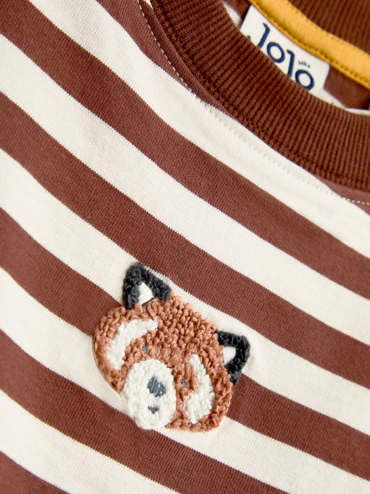 Jojo Maman Bébé Grey Panda 2-Piece Top & Cargo Jogger Set - Image 7 of 7 Jojo Maman Bébé Grey Panda 2-Piece Top & Cargo Jogger Set - Image 7 of 7