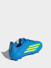 adidas Blue F50 League Firm Ground / Multi Ground Football Boots - Image 2 of 9