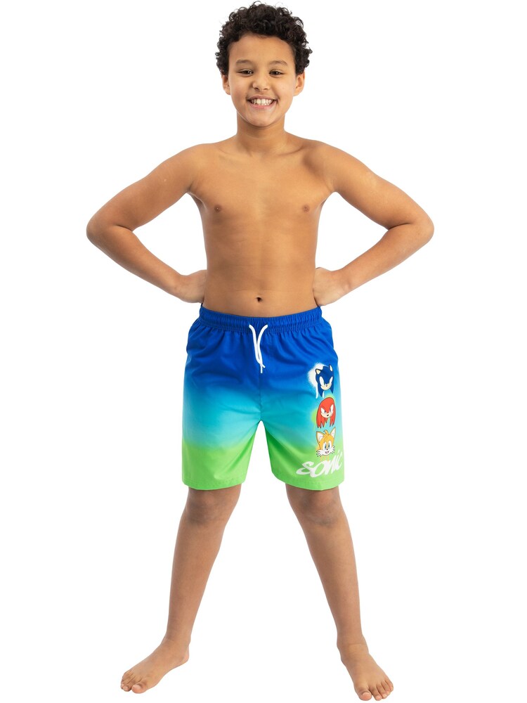 Character Blue Sonic The Hedgehog Swim Shorts - Image 11 of 11