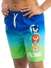 Character Blue Sonic The Hedgehog Swim Shorts - Image 9 of 11