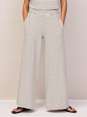 Ro&Zo Black Stripe Jersey Trousers - Image 2 of 4