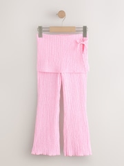 Pink Skirt Layered Kickflare Trousers (3-16yrs) - Image 5 of 8