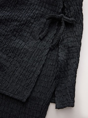 Black Skirt Layered Kickflare Trousers (3-16yrs) - Image 4 of 4