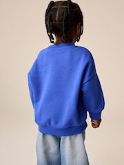 Colbalt Blue Best Brother Printed Crew Neck Sweat Top (3mths-7yrs) - Image 3 of 8